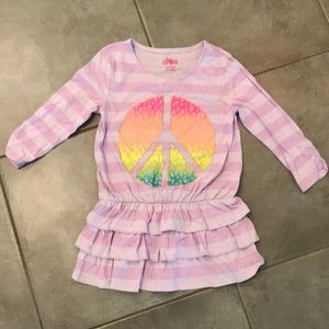 Circo Peace 3/4 Sleeve Long Top 7/8